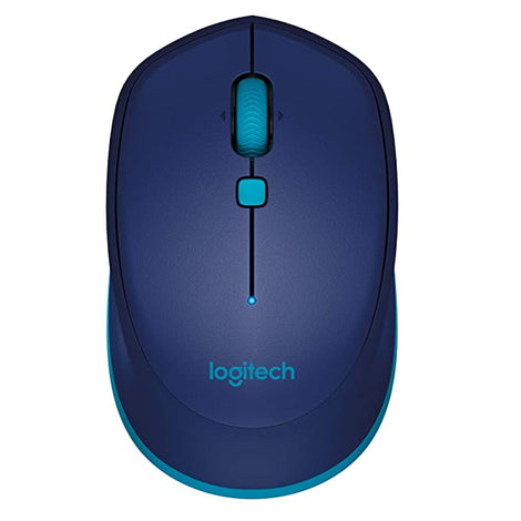 LOGITECH M337 Bluetooth Ambidextrous Gaming Mouse (M337) (1000DPI/3 Macro Button) (Blue)