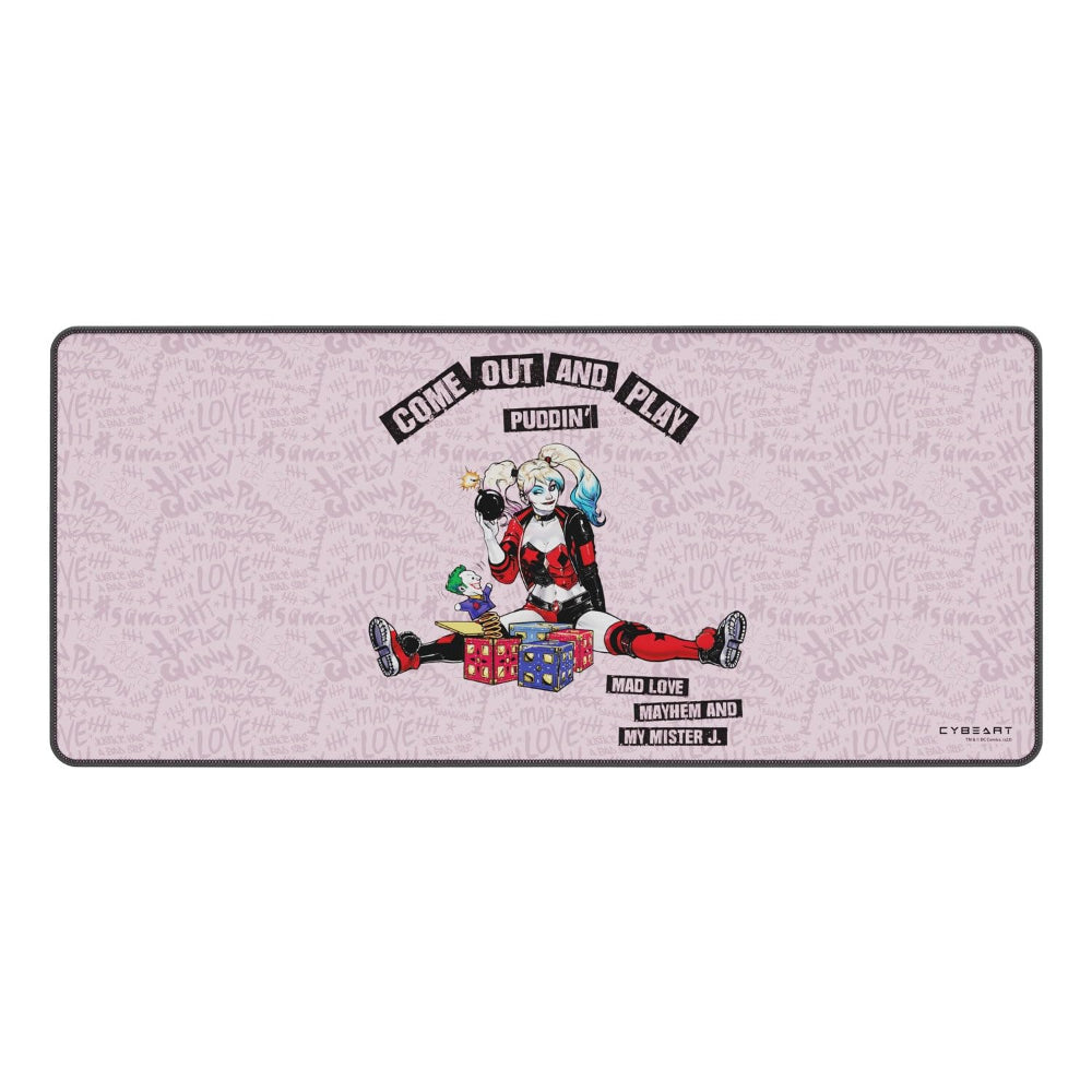 CYBEART Harley Quinn 2XL Gaming Mousepad