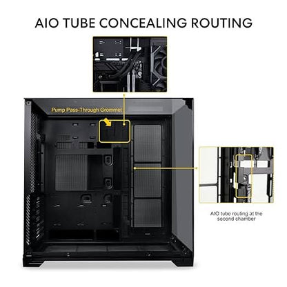 Lian Li O11 Vision Compact Black ATX Mid Tower Computer Case
