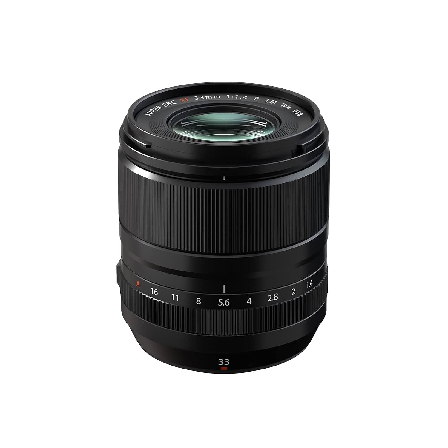 FUJIFILM FUJINON XF 33MM F1.4 R LINEAR MOTOR, WEATHER RESISTANCE PRIME LENS FOR PORTRAIT | WEDDING | FASHION (FULL FRAME EQUIVALENT = 50MM) WITH 2+1* YEAR WARRANTY