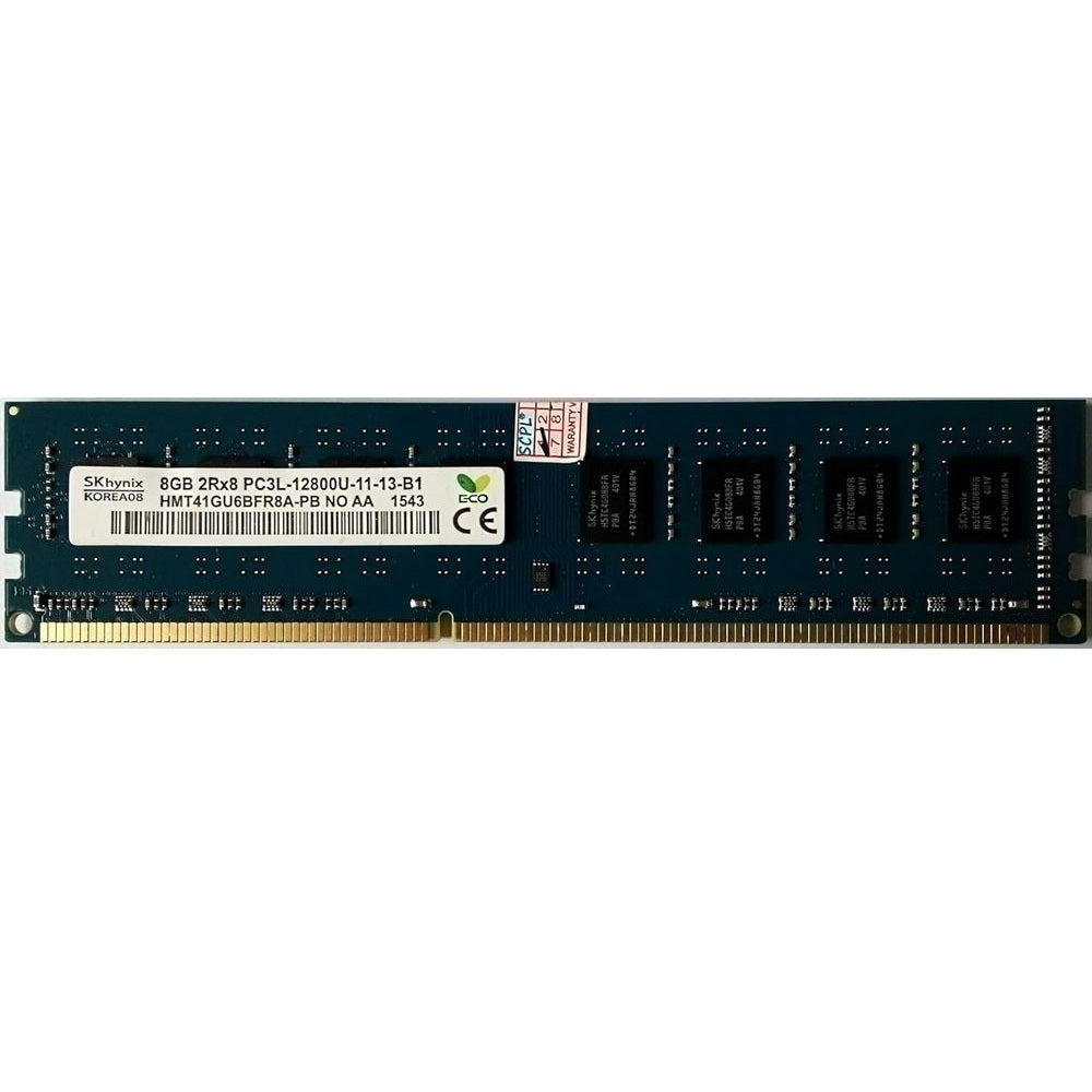 SK HYNIX Non-RGB 8GB (8x1) 1600MHz DDR3 RAM (Blue)