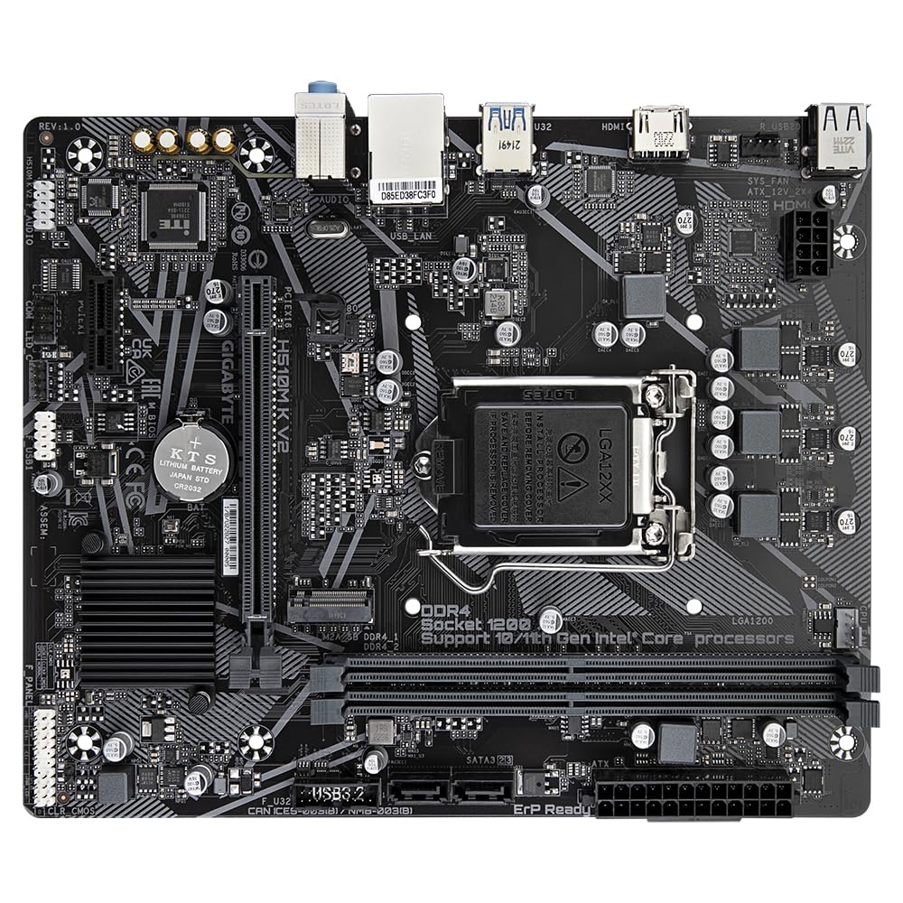 GIGABYTE H510M K V2 MOTHERBOARD