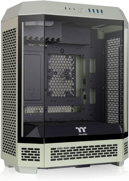 THERMALTAKE THE TOWER 600 ATX MICRO TOWER CASE GREEN