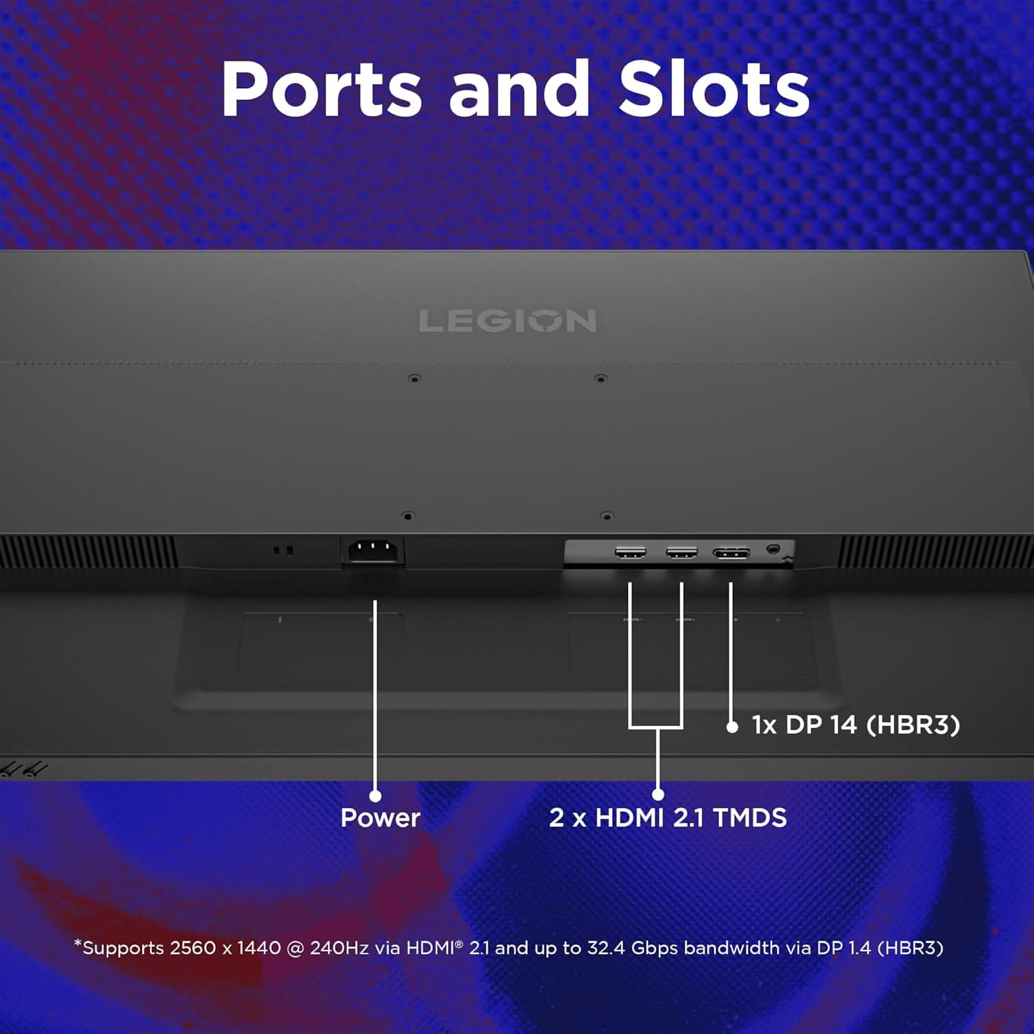 Lenovo Legion 27Q-10 27inch QHD IPS 240Hz Gaming Monitor
