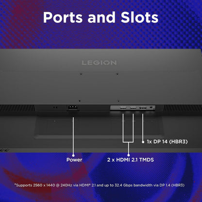 Lenovo Legion 27Q-10 27inch QHD IPS 240Hz Gaming Monitor