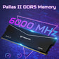 ACER PREDATOR PALLAS II DDR5 HEATSINK U-DIMM 6000MHZ 64GB (32GB*2) BLACK BL.9BWWR.437