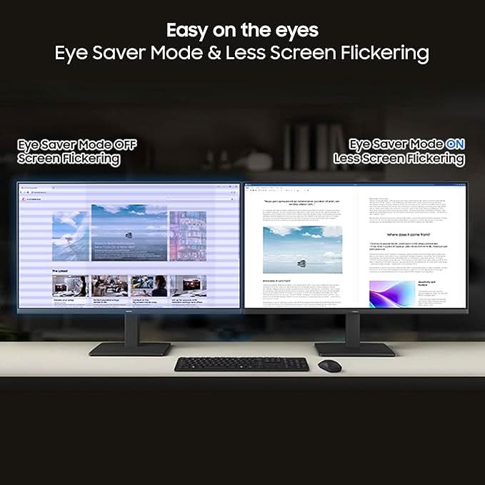 Samsung 27 Inch IPS Panel FHD Dual HDMI Flat Monitor