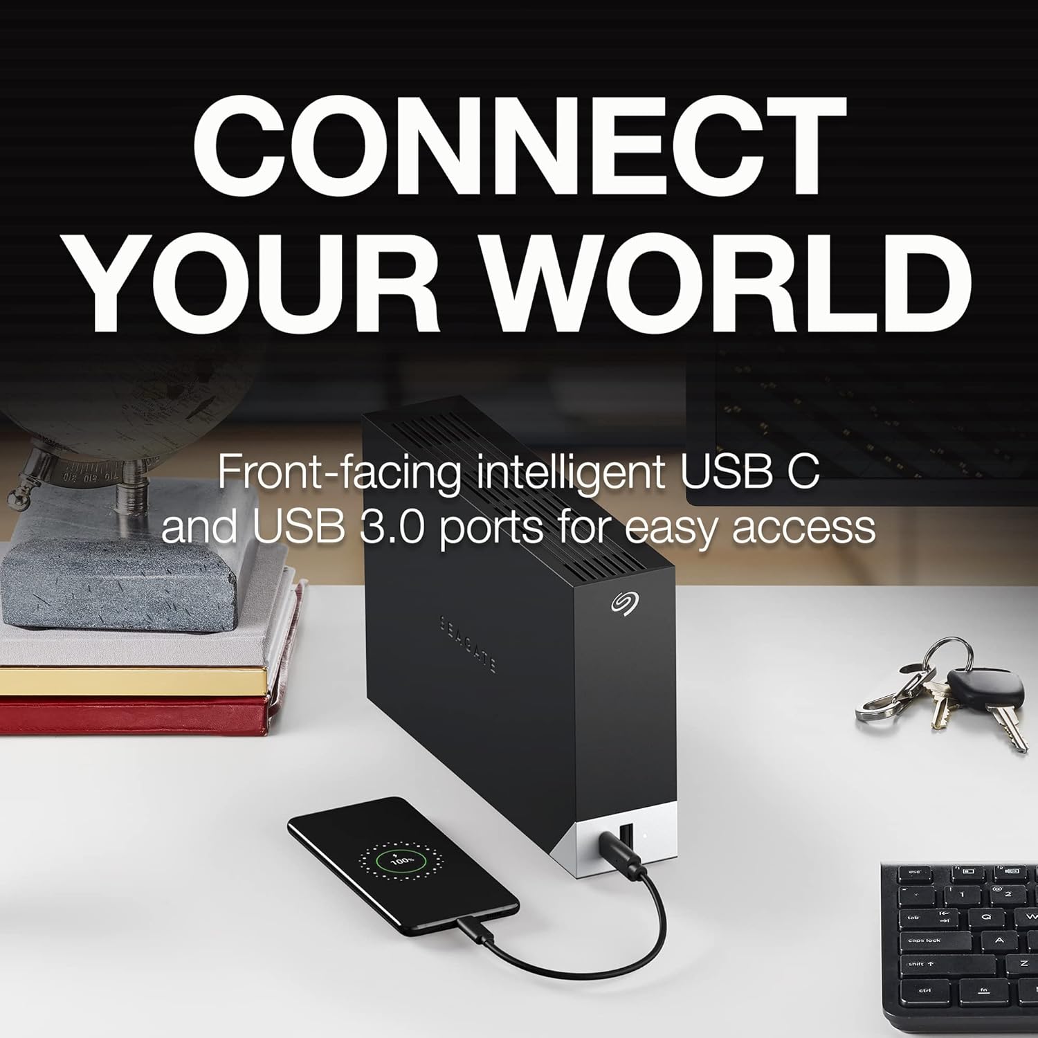 SEAGATE ONE TOUCH HUB 18TB DESKTOP EXTERNAL HDD STLC18000402