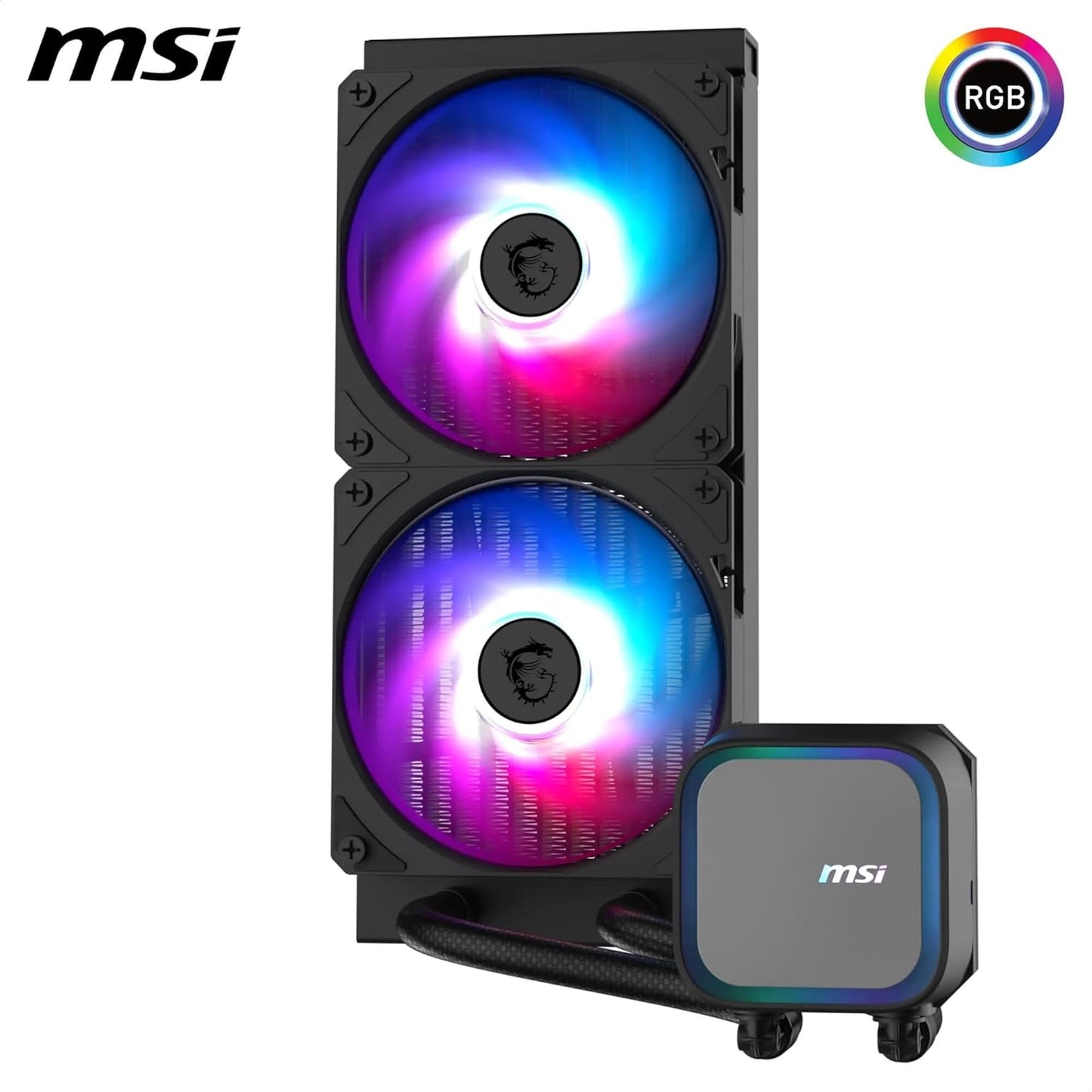 MSI MAG CORELIQUID A13 240 AIO CPU LIQUID COOLER BLACK