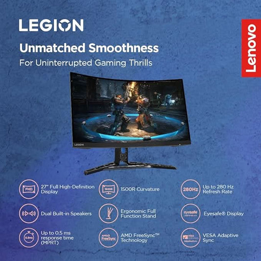 Lenovo Legion R27fc-30 27 Inch (68.58cm), FHD 240Hz, Black Monitor