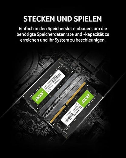Acer SD100 16GB RAM DDR4 (1x16GB) Laptop Ram 3200 MHz