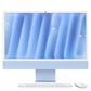 Apple 24-inch iMac with Retina 4.5K display M4 chip with 10 core CPU and 10 core GPU, 16GB, 256GB SSD - Blue