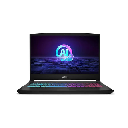 MSI Katana A15 AI B8VE-628IN Ryzen 7 8845HS/DDR5 8GB*2/1TB NVMe PCIe SSD RTX 4050, GDDR6 6GB/Windows11 Home/3 cell, 53.5Whr 2 Year Warranty Term
