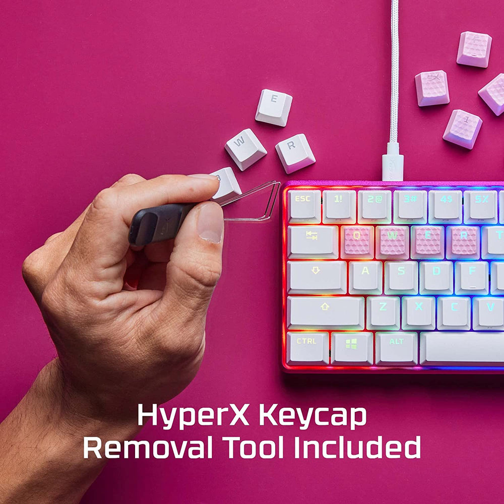 HYPERX Rubber Keycaps Red [US]