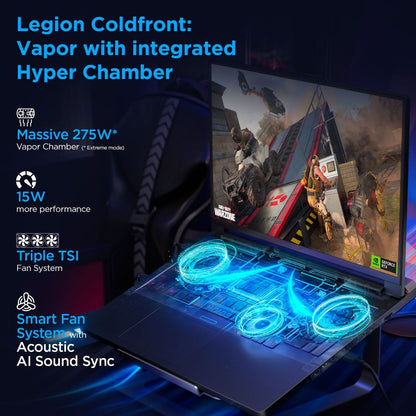 LENOVO LEGION PRO 7 83F500D8IN [ULTRA9-275HX/64GB/1TB SSD/WIN11 HOME+MS24/16.0"/24GB-RTX5090 GRAPHICS/1 YEAR(S)/BLACK]