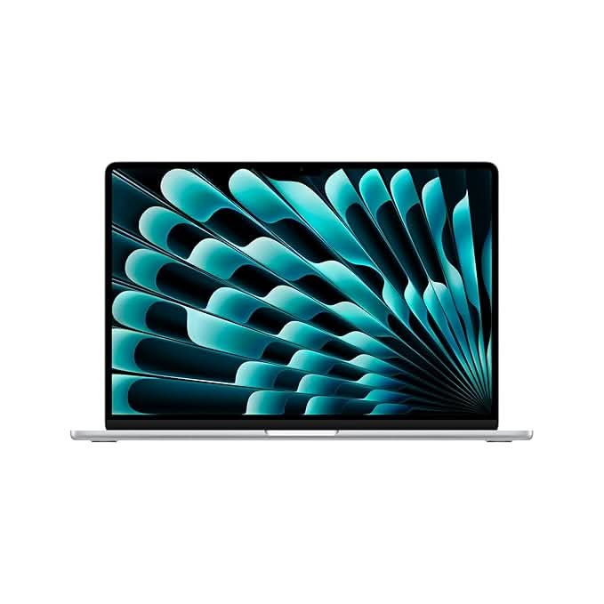 Apple 15-inch MacBook Air M5 chip with 10 core CPU and 10 core GPU, 16GB, 1TB SSD - Silver