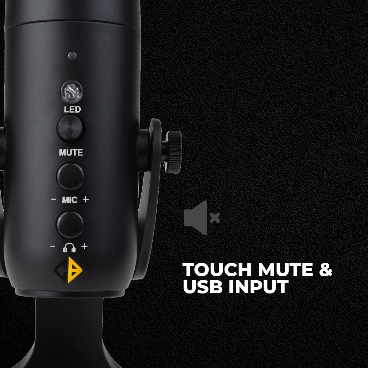 COSMIC BYTE DEIMOS RGB USB MICROPHONE CARDIOID TYPE WITH TABLETOP STAN ...