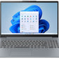 LENOVO IDEAPAD SLIM 3 13TH GEN INTEL CORE I7-13620H 15.6" (39.62CM) FHDIPS300 NITS THIN&LIGHT LAPTOP (16GB/512GB SSD/INTEL UHDGRAPHICS/WIN11/OFFICE HOME 2024/1YRADP FREE/ARCTIC-GREY/1.6KG), 83EM00GTIN
