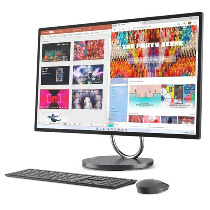 LENOVO YOGA AIO 9 INTEL I9-13900H UHD IPS 3-SIDE EDGELESS ALL-IN-ONE DESKTOP (32GB/1TB SSD/RTX 4050/WIN11/OFFICE 21/5WX2 WOOFER/ALEXA/5.0MP + IR CAMERA/WIRELESS KEYBOARD & MOUSE), F0HJ0035IN