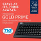 TVSE GOLD USB KEYBOARD BLACK