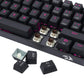 REDRAGON K630 PINK LED DRAGON BORN (BROWN SWITCH) KEYBOARD BLACK