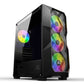 ANT ESPORTS ICE- 300 MESH MID-TOWER CABINET - BLACK