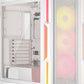 CORSAIR ICUE LINK 5000T LX RGB MID-TOWER PC CASE, WHITE