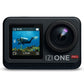IZI One Pro 5.7k Action Camera | Ultra HD Sony STARVIS Sensor | 20M Body Waterproof | 2 x Battery with 240min Recording | Dual OLED, 6-Axis Gyro Stabilisation | HQ Mic Support | Reels, Vlogs & Bikes