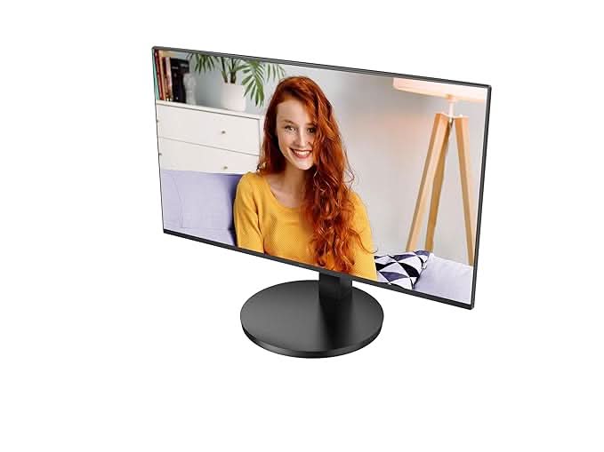 AOC 23.8 IPS Borderless, FHD 1920 x 1080, 100 Hz, 250 cd/m², 1MS, HDMI 1.4 x 1, USB-C ( DP Alt 65 W ) NTSC 89% / sRGB 102% / Adaptive Syc / Flicker Free / Low Blue Mode / Height Adjustable Stand.
