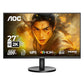 AOC 27 IPS, QHD 2560 x 1440, 100 Hz, 250 cd/m², 4 ms, HDMI 2.0 x 1, DP 1.2 x1, NTSC 99% / sRGB 120%