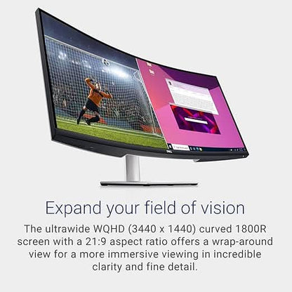 DELL S3423DWC 34 INCH WQHD CURVED USB-C MONITOR