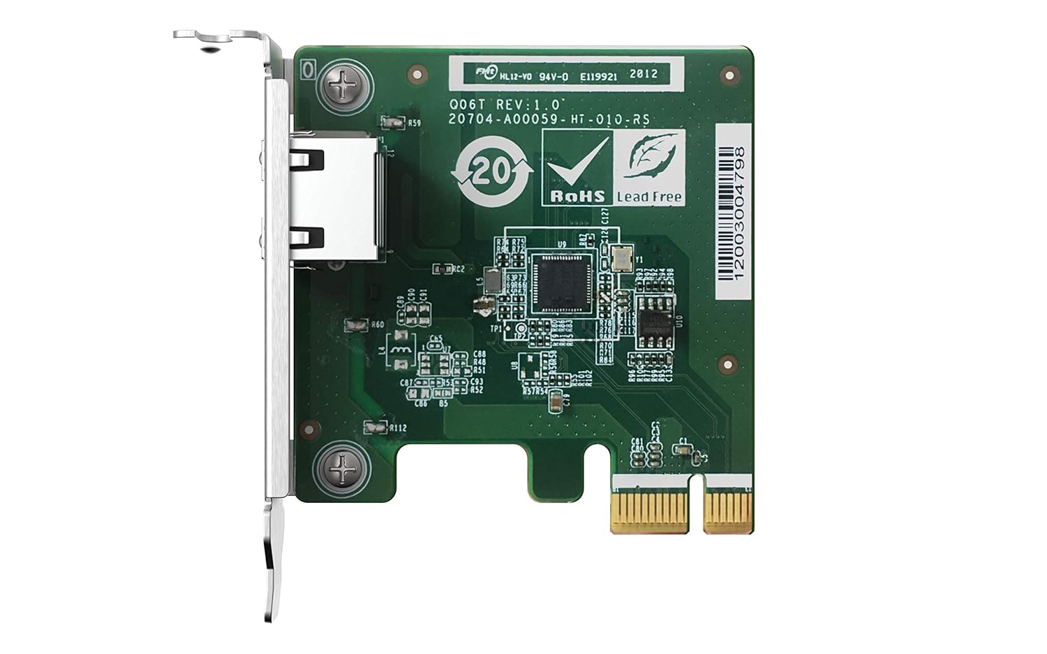 QNAP QXG-2G1T-I225 SINGLE PORT 2.5GBE-4