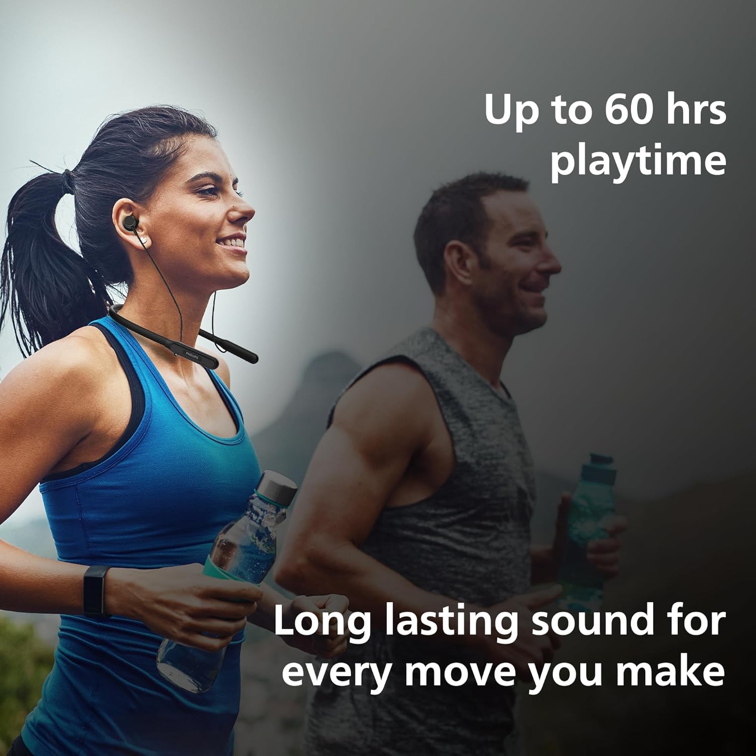 PHILIPS NECKBAND WIRELESS IN EAR-NECKBAND TAN1150BK/94