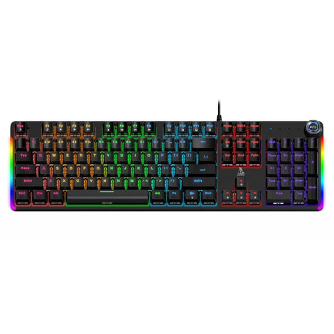 TAG Gamerz Warrior 2.0 Full Size Wired USB Mechanical Gaming Keyboard ( Black ) ( Mechanical Keys )