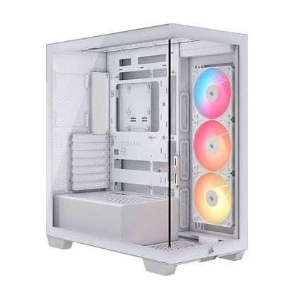 Corsair Chassis 3500X RS-R ARGB Mid-Tower PC Case Without PSU - White - CC-9011323-WW