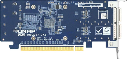 QNAP QXG-100G2SF-CX6