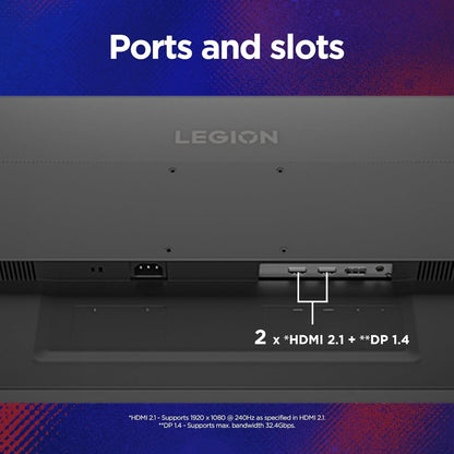 Lenovo Legion 24-10 24inch FHD IPS 240Hz Gaming Monitor