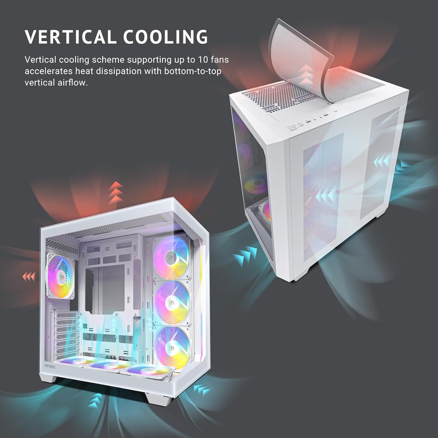 ANTEC C5 ARGB (ATX) MID TOWER CABINET (WHITE)