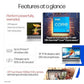 HP 14 Laptop, 13th Gen Intel Core i3-1315U (8GB DDR4, 512GB SSD) FHD, Anti-Glare, Micro-Edge, 14''/35.6cm, Win11, M365 Basic(1yr) Office24, Silver, 1.4kg, ep0343TU, FHD Camera w/Shutter