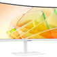 Samsung 34 Inch ViewFinity S6 Curved Monitor with Thunderbolt 4 Ultrawide WQHD Monitor LS34C650TAWXXL
