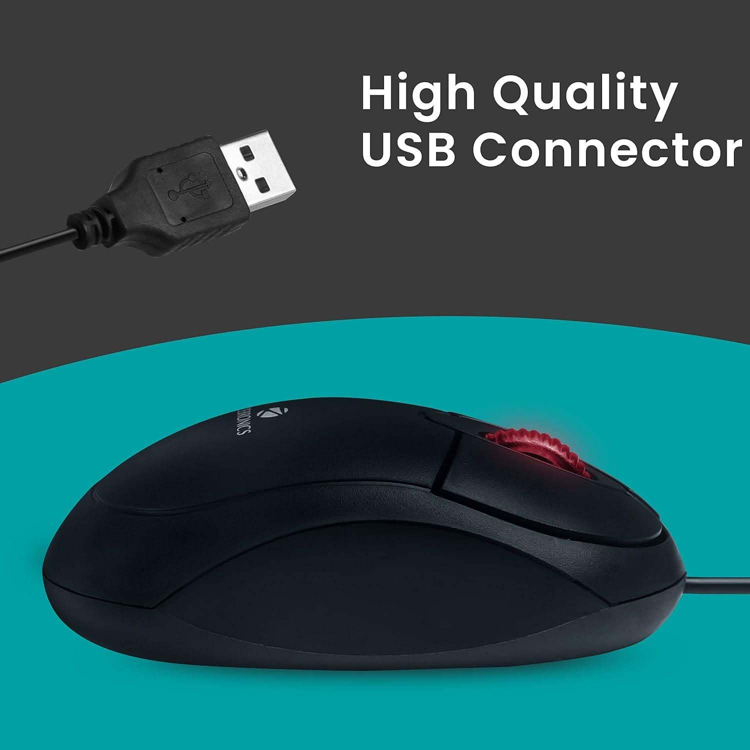 Zebronics Rise Wired Optical Mouse