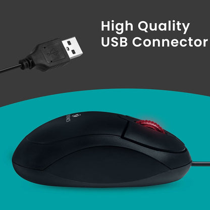 Zebronics Rise Wired Optical Mouse