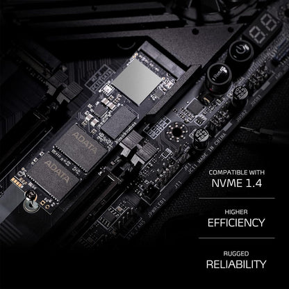 XPG GAMMIX S70B BLADE M.2 NVME 512GB PCIE GEN4 2280 INTERNAL GAMING SSD AGAMMIXS70B-512G-CS