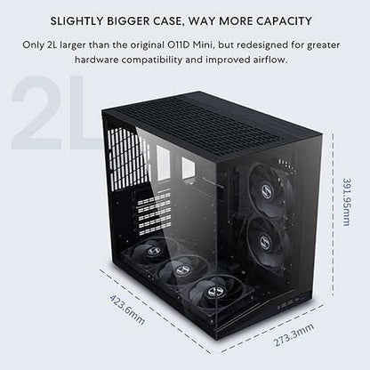 LIAN LI O11D Mini V2 Flow ATX Mid-Tower Case