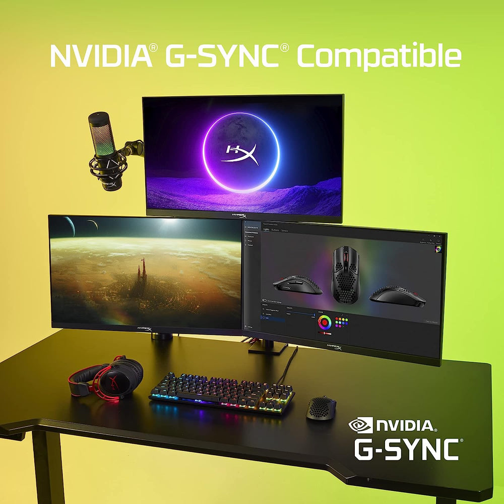 HYPERX Armada 25 Inch FHD 240 Hz IPS Panel 1MS NVIDIA Gsync Gaming Monitor