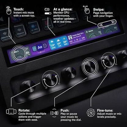 Elgato Stream Deck + XL – Customizable Control Platform with Macro Keys for PC and Mac
