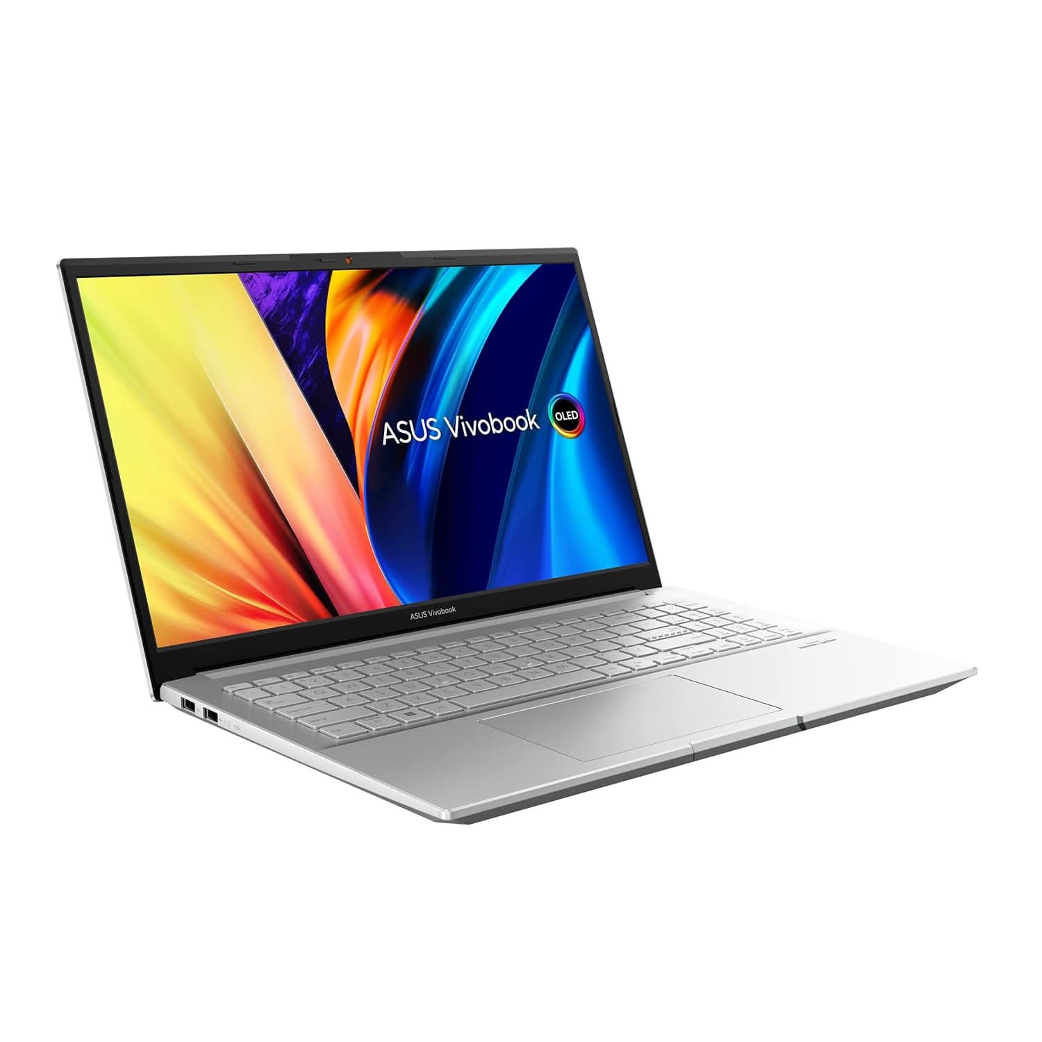 ASUS VIVOBOOK PRO 15 OLED K6500ZE-L502WS I5 - 12450H/RTX 3050TI/16G/512GB PCIE SSD/COOL SILVER/15.6 INCH FHD OLED/1Y INTERNATIONAL WARRANTY + MCAFEE/WIN 11 + OFFICE H&S/FINGER PRINT/BACKLIT KB