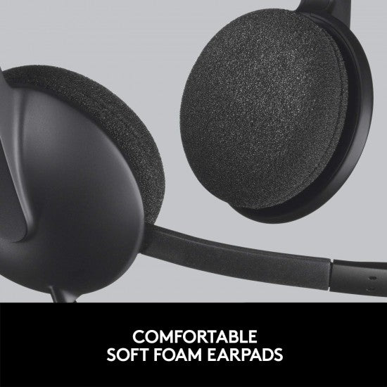 LOGITECH H340 USB Gaming Headphone ( Black ) ( Laptops / Mobile / PC )