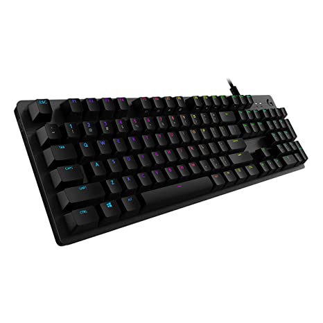 LOGITECH G512 RGB Full Size Mechanical Wired Gaming Keyboard ( GX Brown Switch ) ( Carbon )