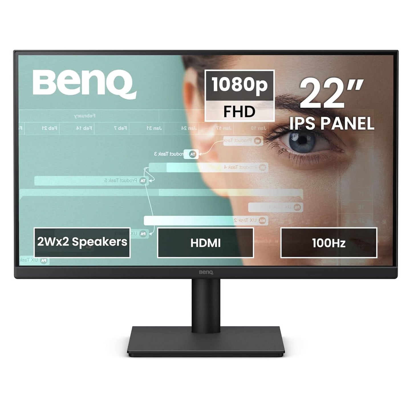 BenQ GW2291 22" IPS 100Hz FHD Eye-Care Monitor